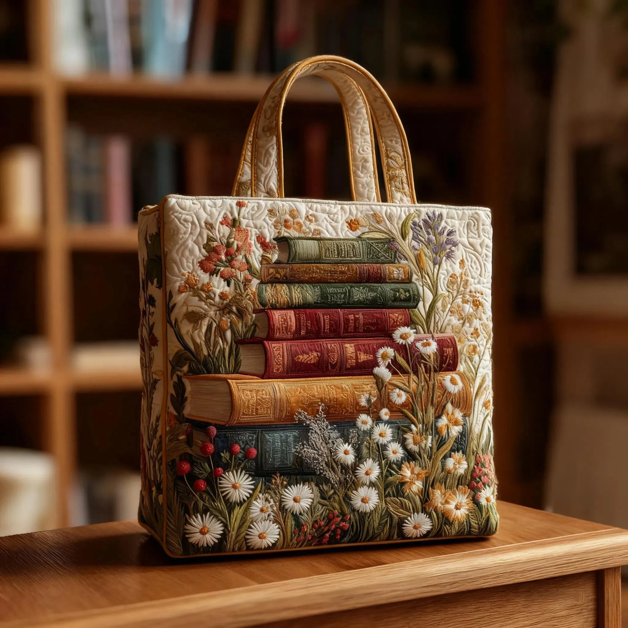 Cazel | Sac Tote Matelassé Floral
