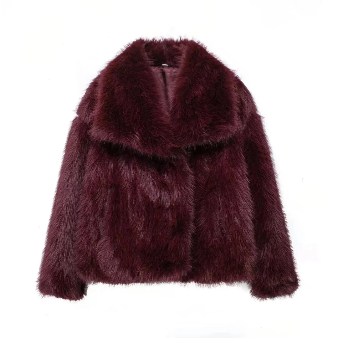 Lenoir™ | Manteau en fausse fourrure