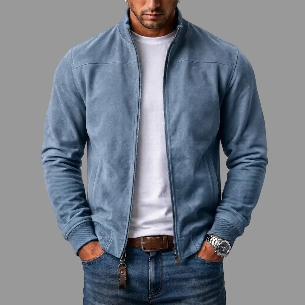 Cazel | Blouson bomber en daim