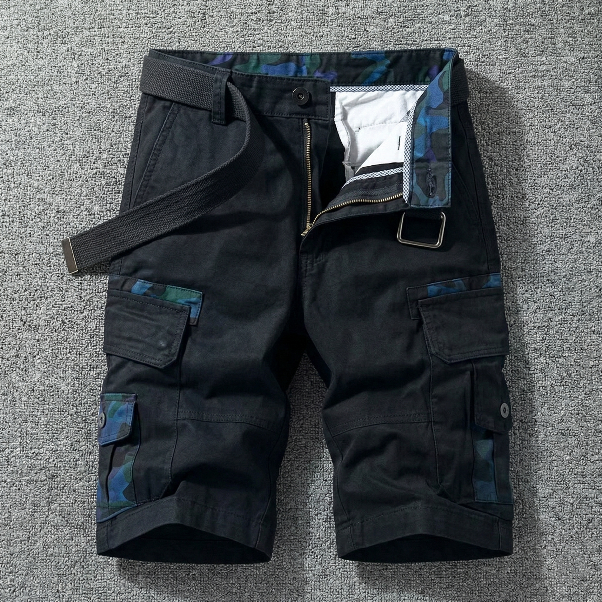 Cazel | Short cargo avec ceinture