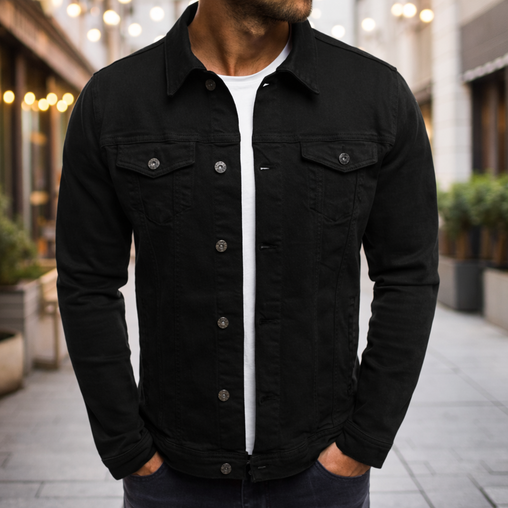 Cazel | Veste décontractée en denim pour homme