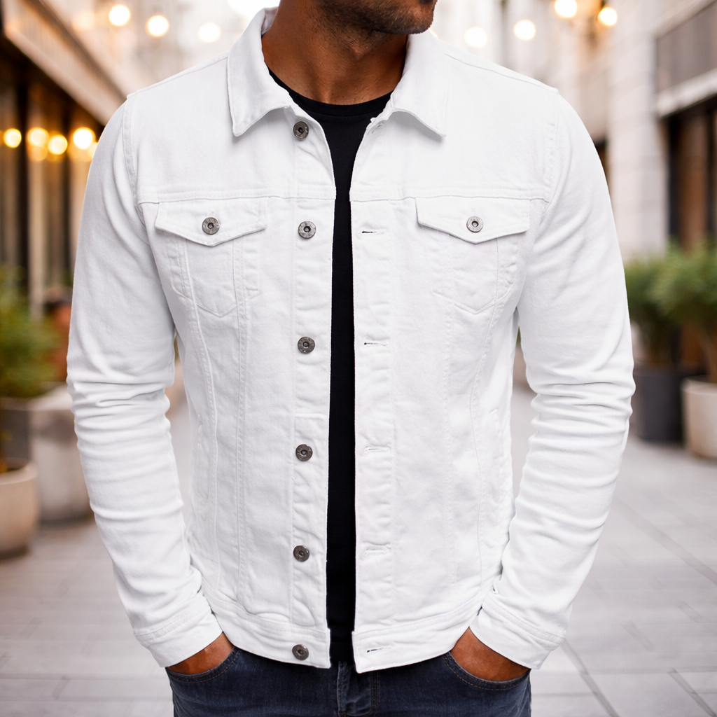 Cazel | Veste décontractée en denim pour homme