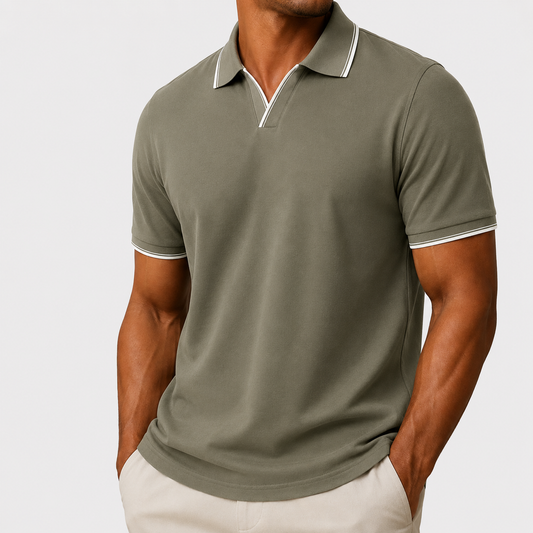 Cazel | Polo élégant à manches courtes pour homme
