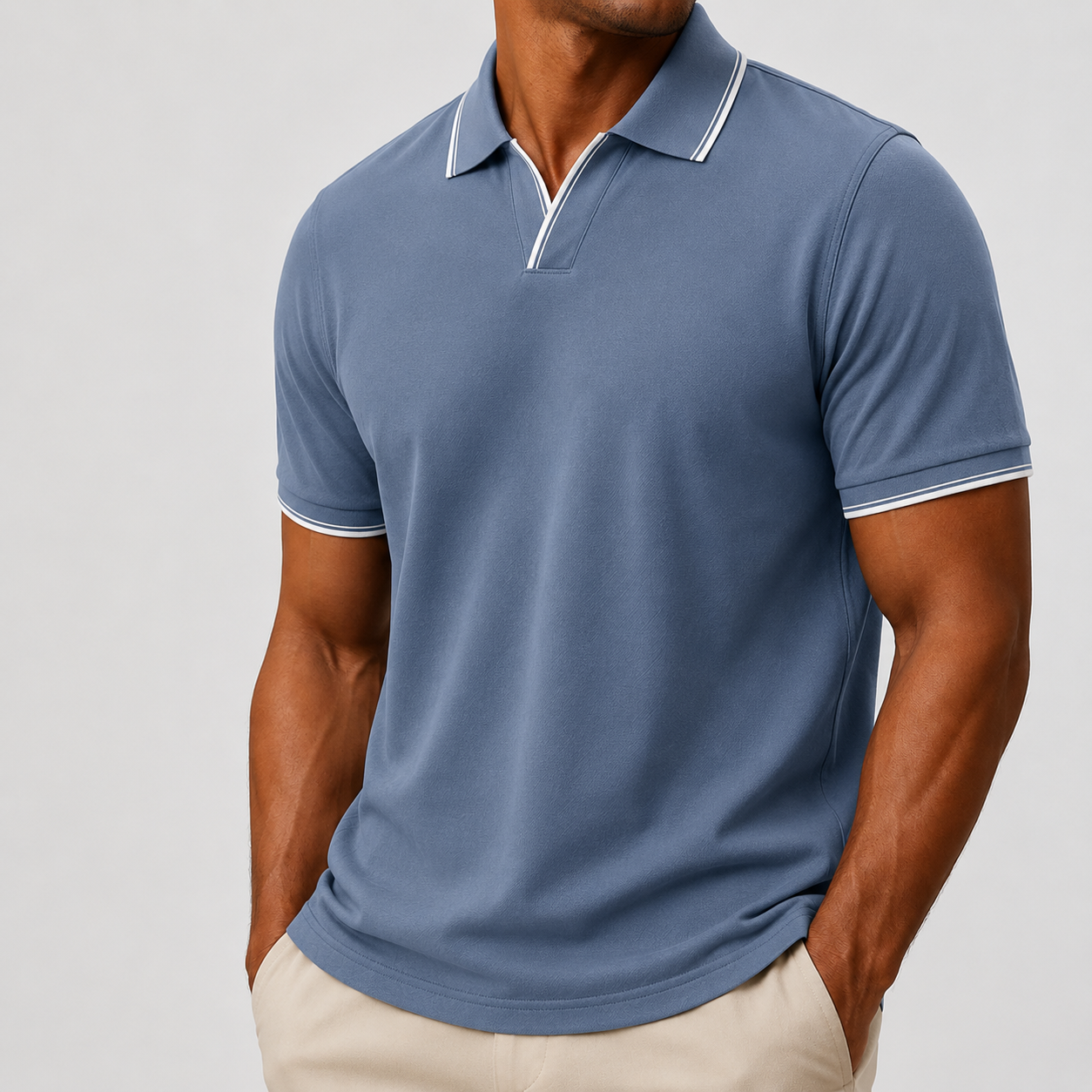 Cazel | Polo élégant à manches courtes pour homme