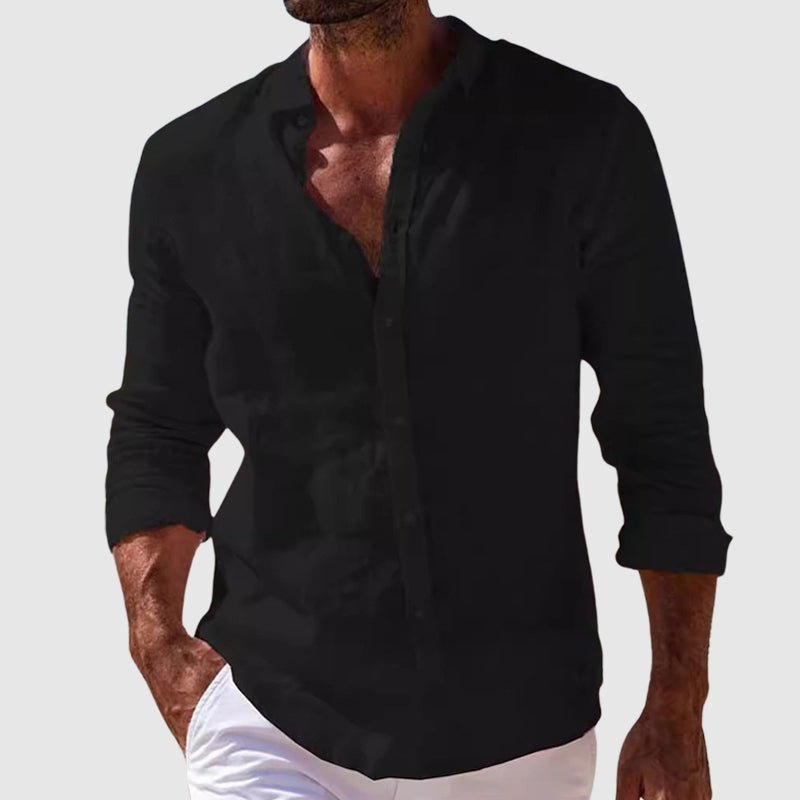 Cazel | Chemise élégante en lin au style côtier