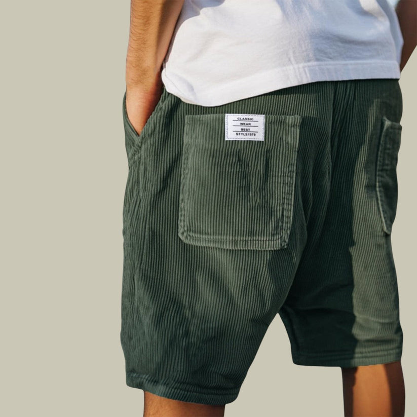 Cazel | Short en velours à taille élastique