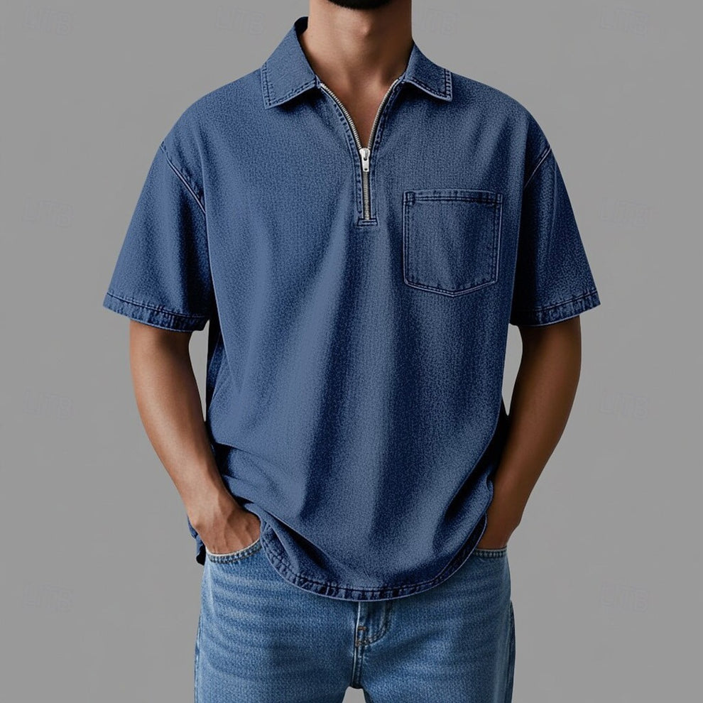 Cazel | Chemise DenimCore à fermeture zippée