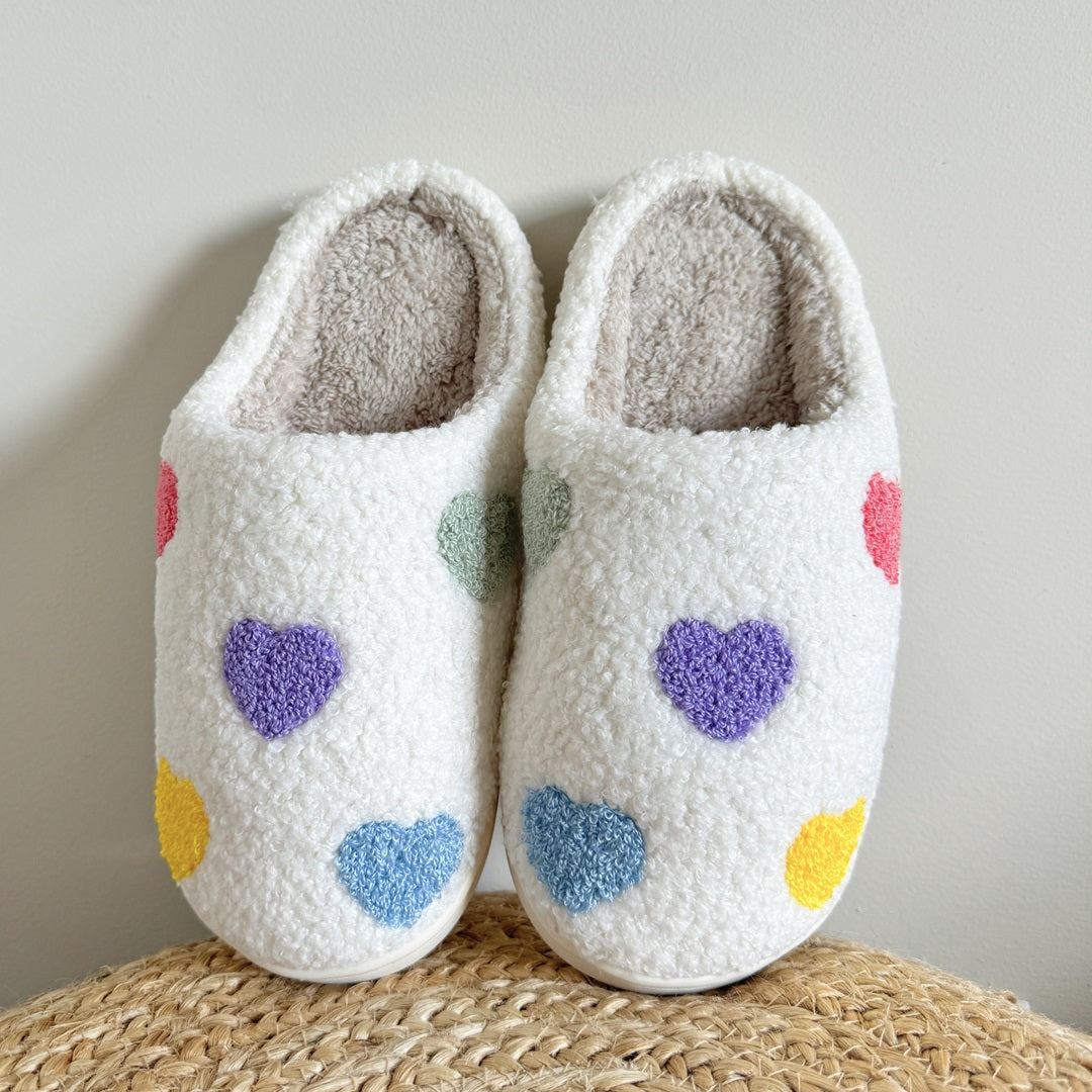 Cazel | Colourful Heart Slippers