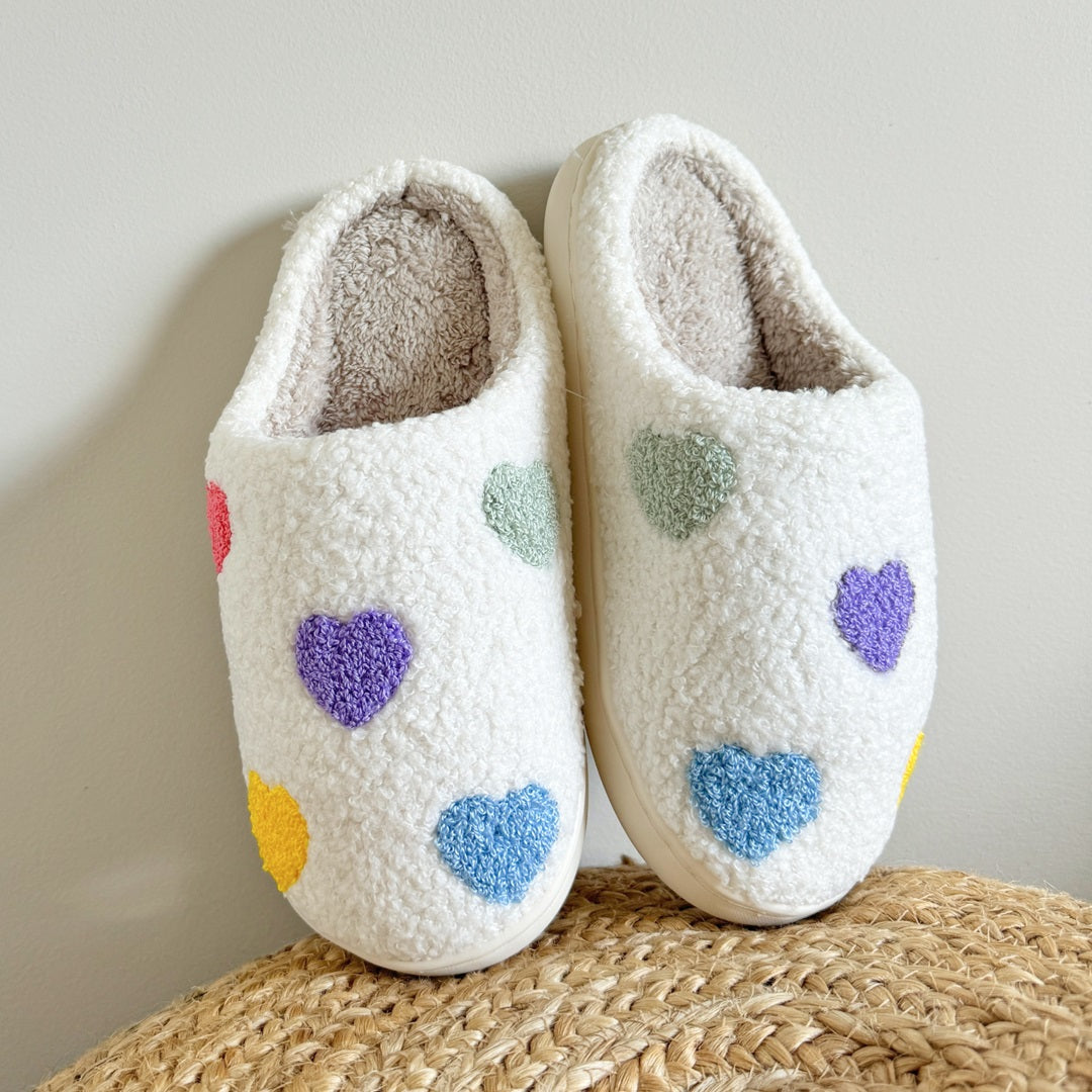 Cazel | Colourful Heart Slippers