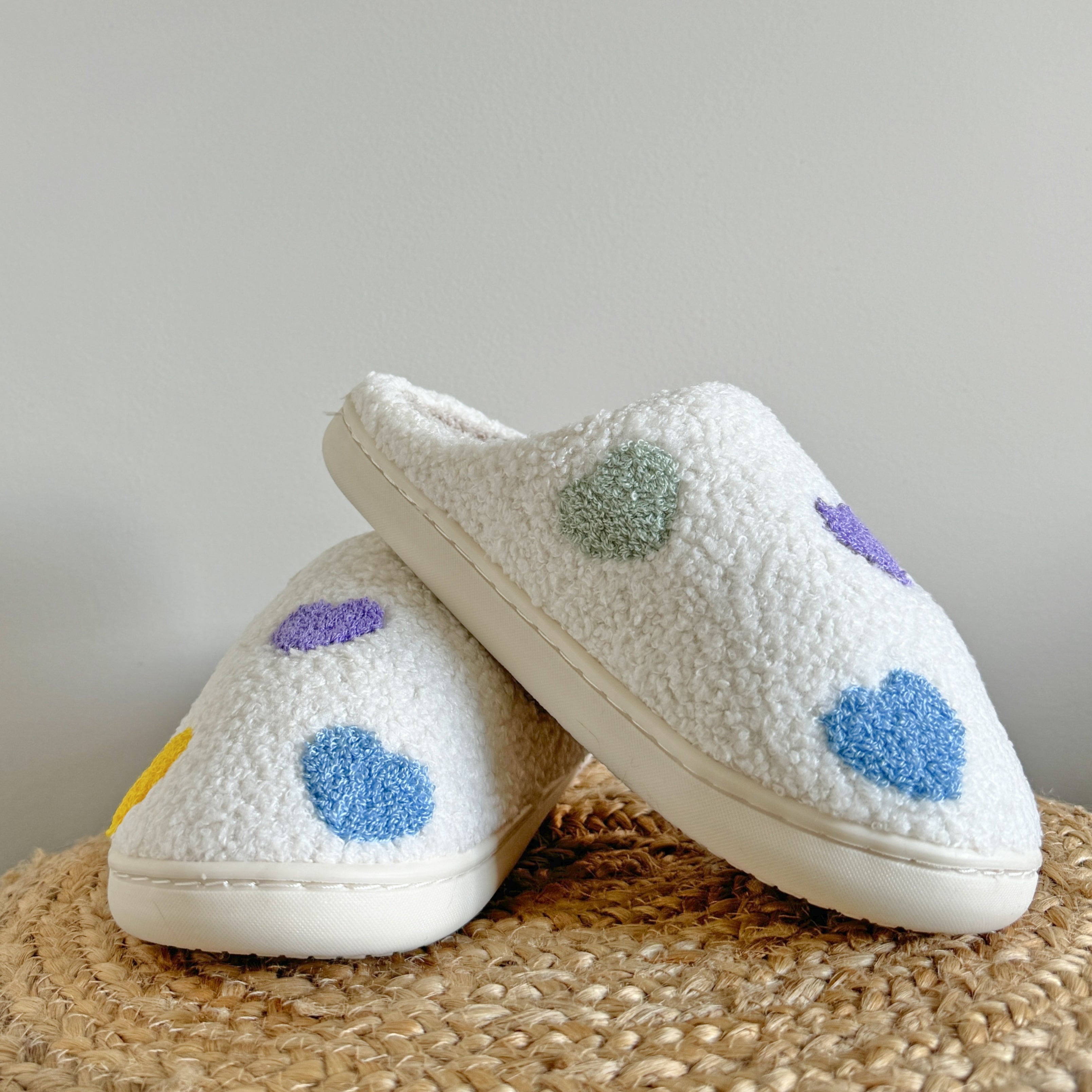 Cazel | Colourful Heart Slippers