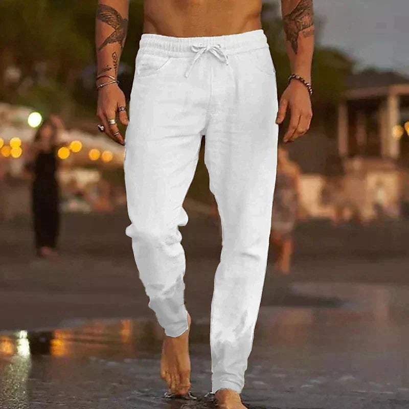Cazel | Pantalon de plage en lin