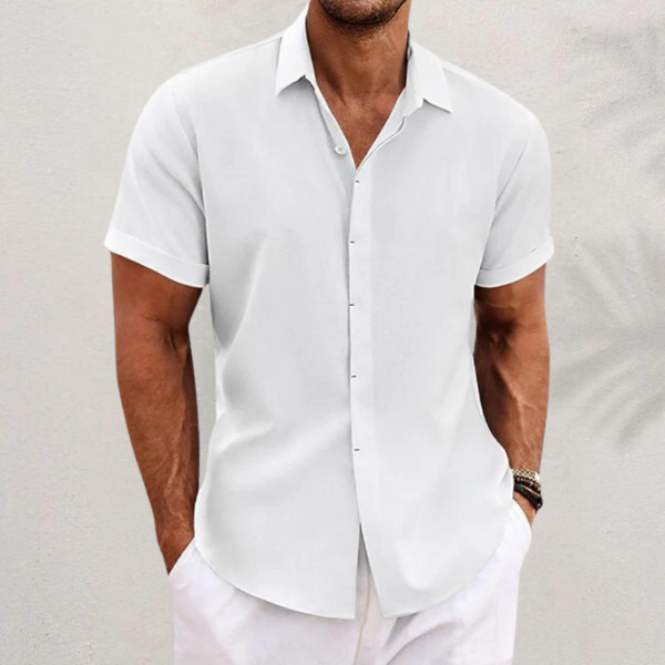 Cazel | Chemise classique en lin
