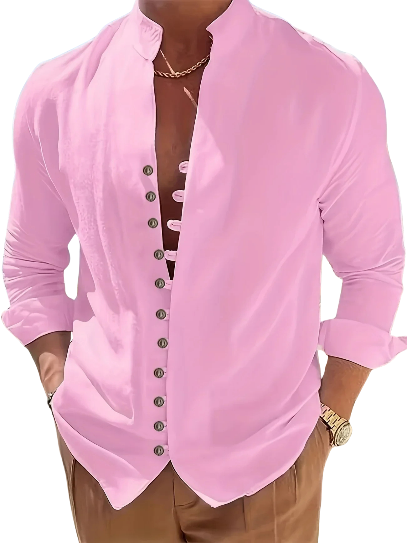 Cazel | Chemise légère en coton à manches longues