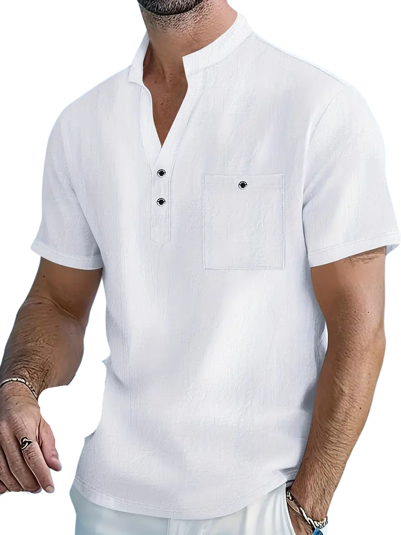 Cazel | Chemise élégante à manches courtes