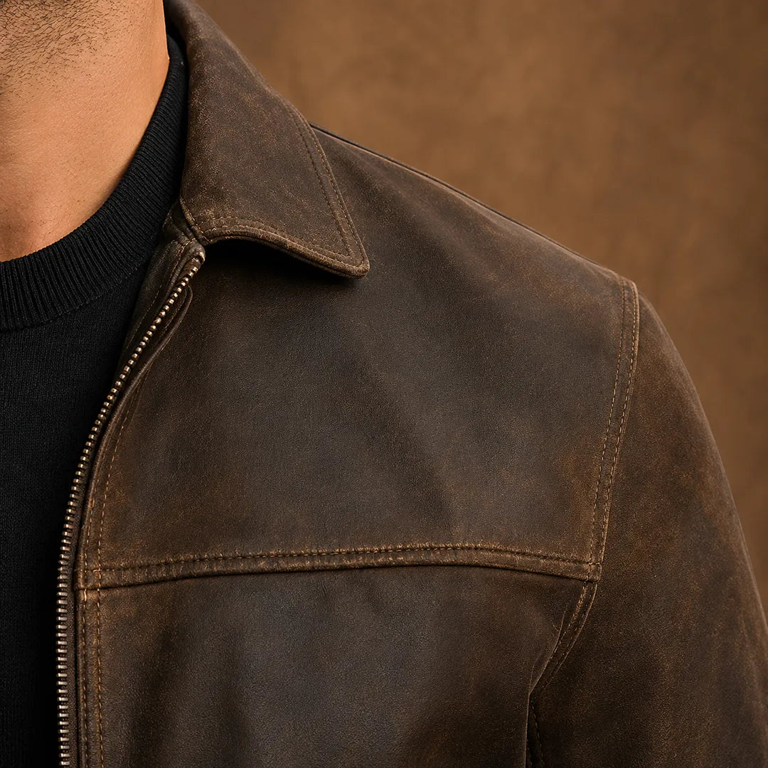 Cazel | Veste légère à col montant avec fermeture éclair
