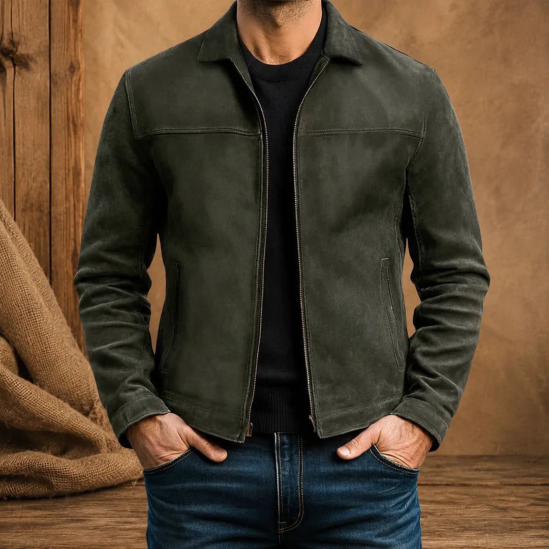 Cazel | Veste légère à col montant avec fermeture éclair