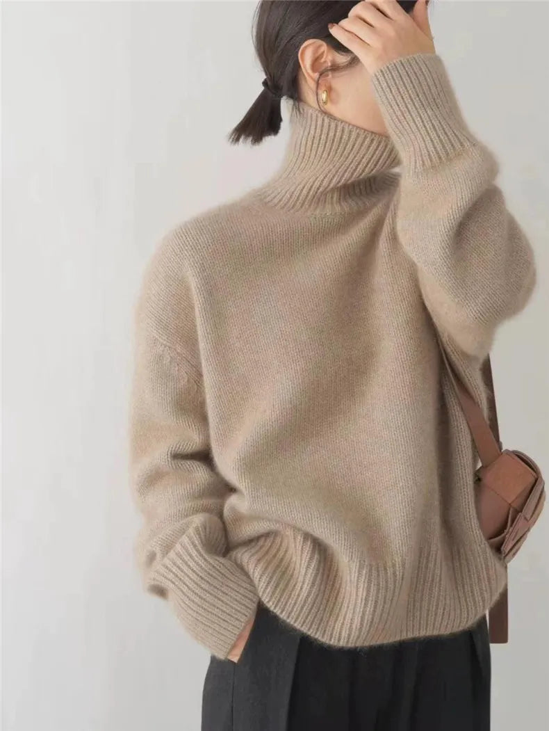 Lenoir™ | Pull à col montant confortable et doux