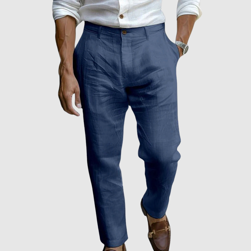 Lenoir™ | Pantalon en lin de luxe