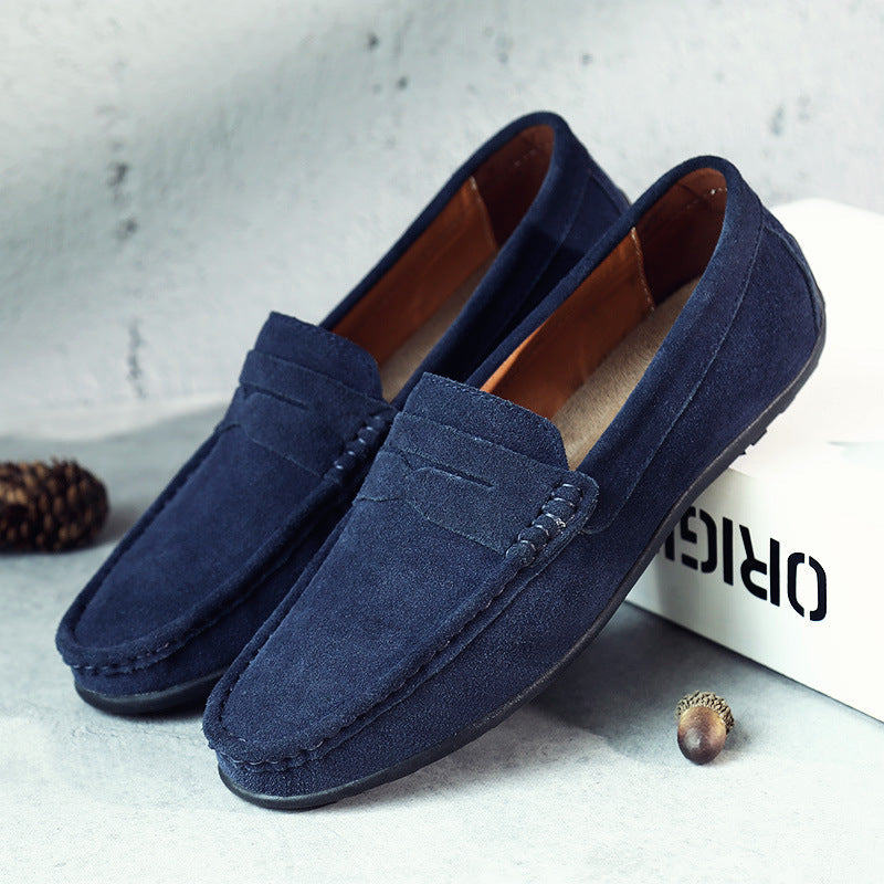 Cazel | Mocassins rétro en daim pour homme