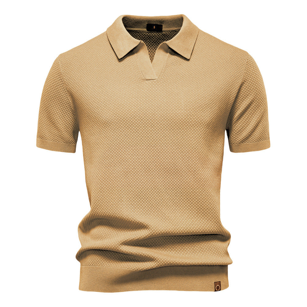 Lenoir™ | Polo élégant à manches courtes
