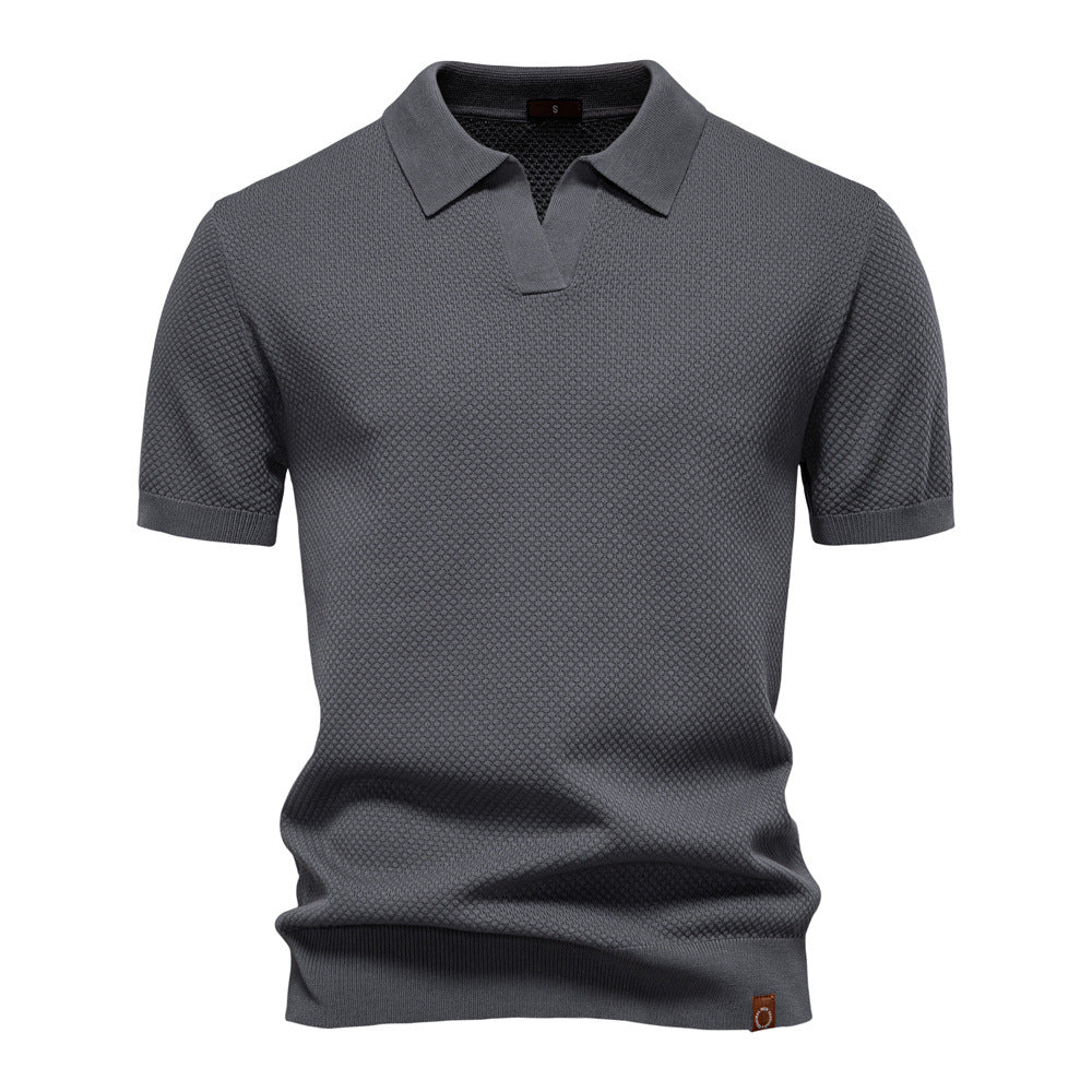 Lenoir™ | Polo élégant à manches courtes
