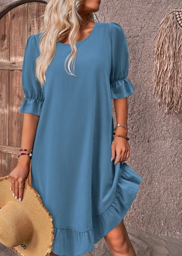 Roxane - Robe midi élégante