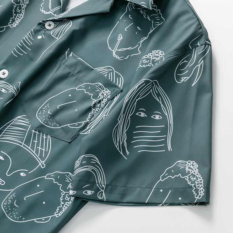 Cazel | Chemise imprimée à manches courtes