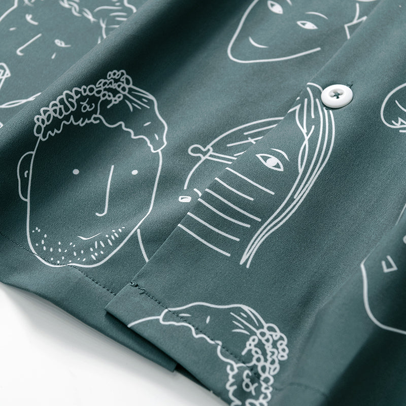 Cazel | Chemise imprimée à manches courtes