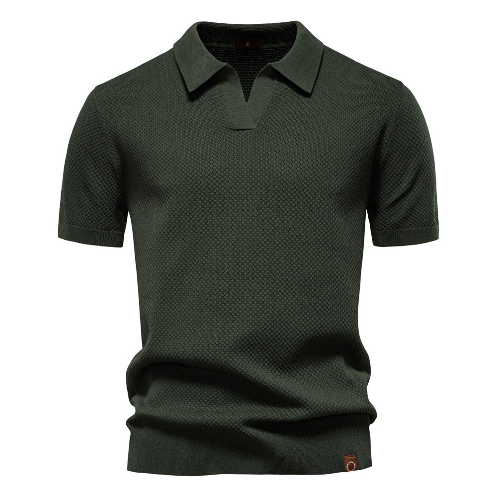 Lenoir™ | Polo élégant à manches courtes