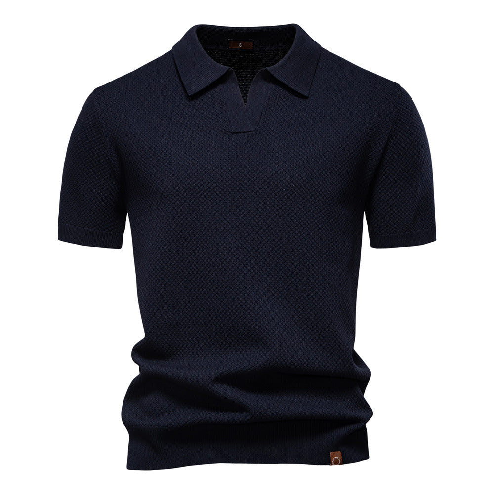 Lenoir™ | Polo élégant à manches courtes