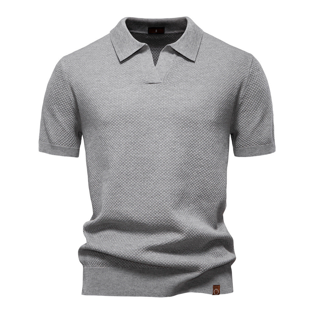 Lenoir™ | Polo élégant à manches courtes