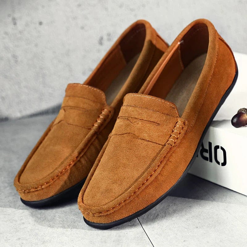 Cazel | Mocassins en daim