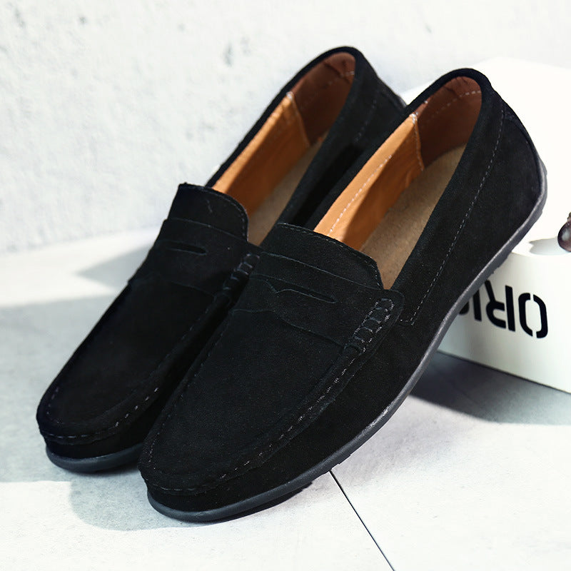 Cazel | Mocassins rétro en daim pour homme