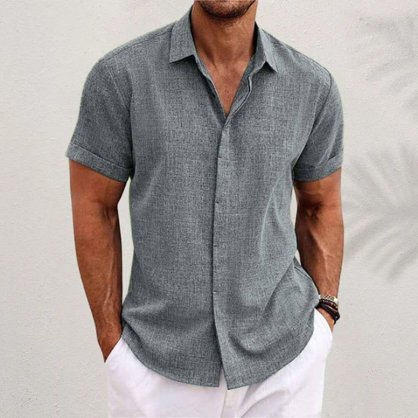 Cazel | Chemise classique en lin