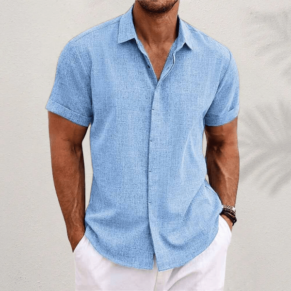 Cazel | Chemise classique en lin