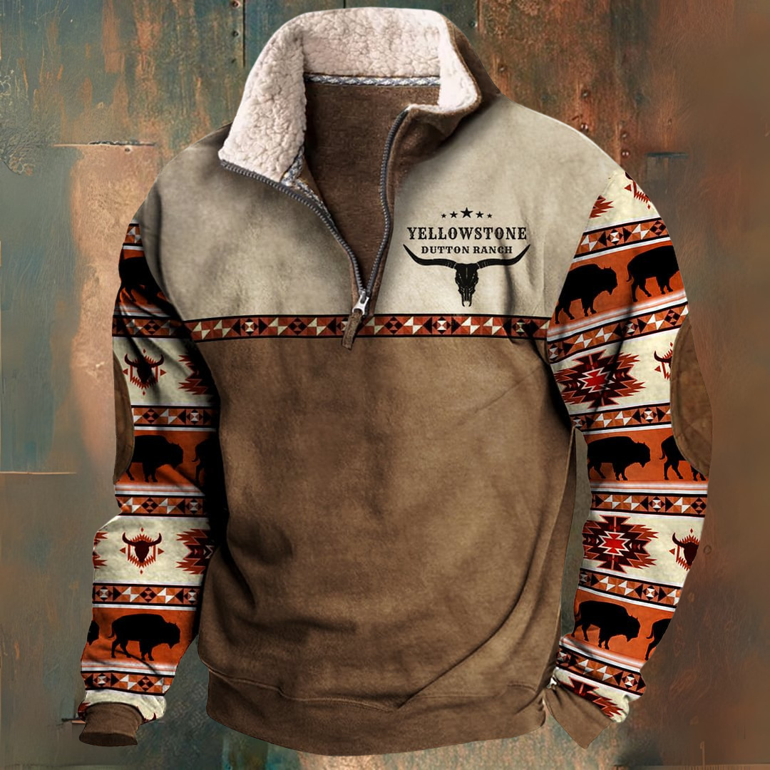 RODEO — Veste demi-zip d’automne-hiver