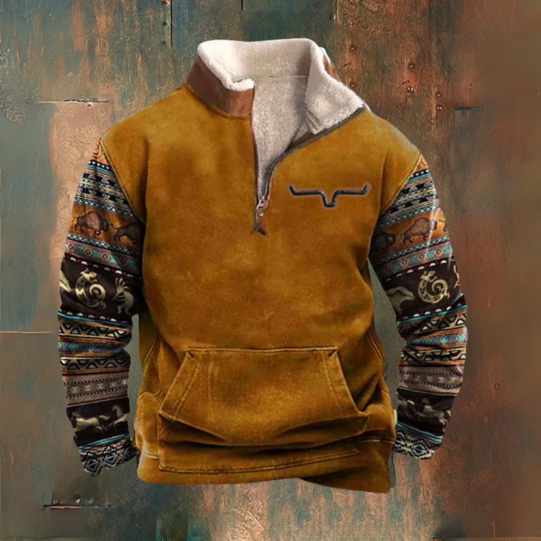 RODEO — Veste demi-zip d’automne-hiver
