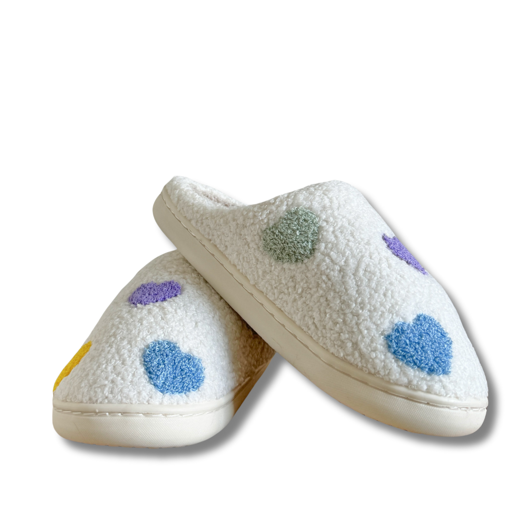 Cazel | Colourful Heart Slippers