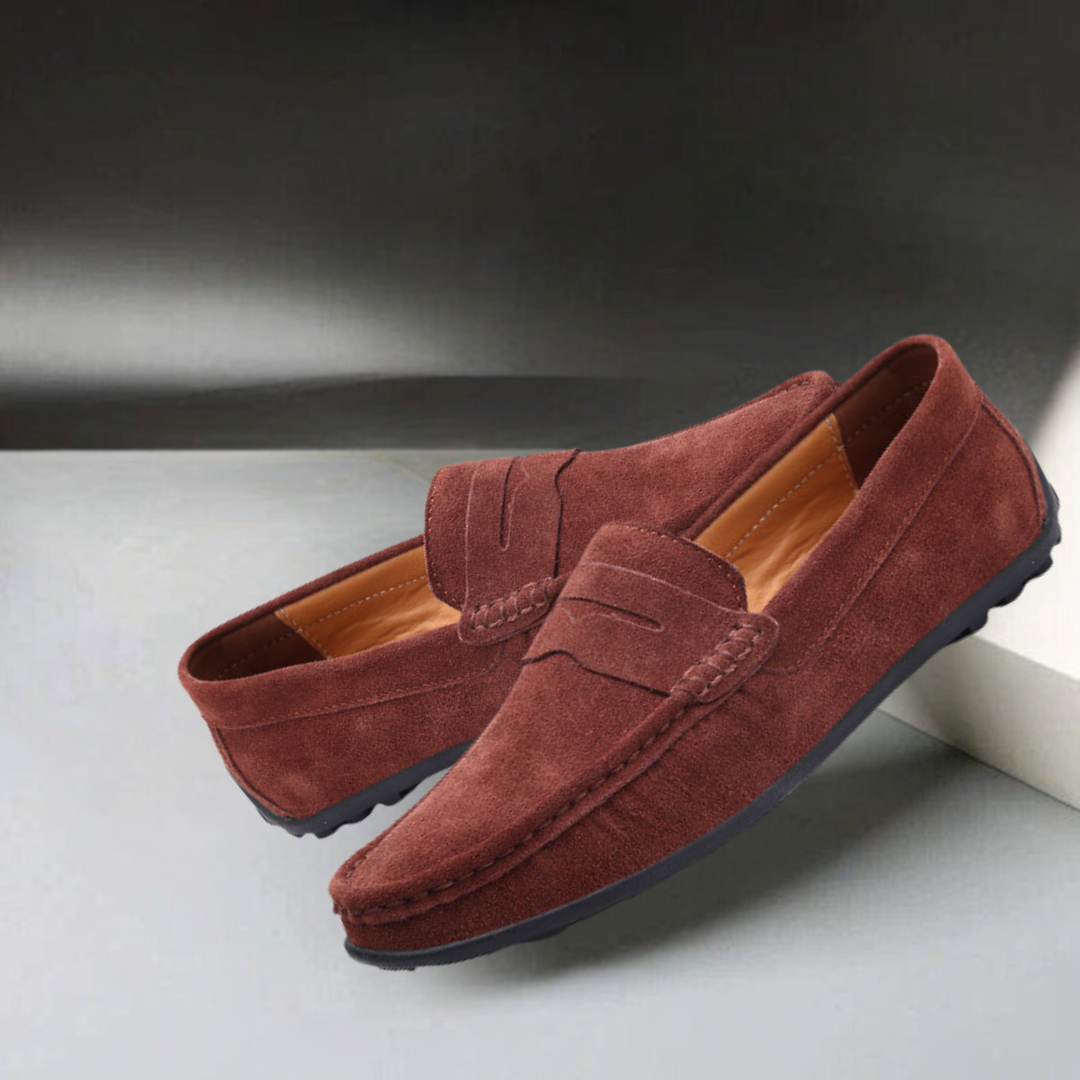 Cazel | Mocassins en daim