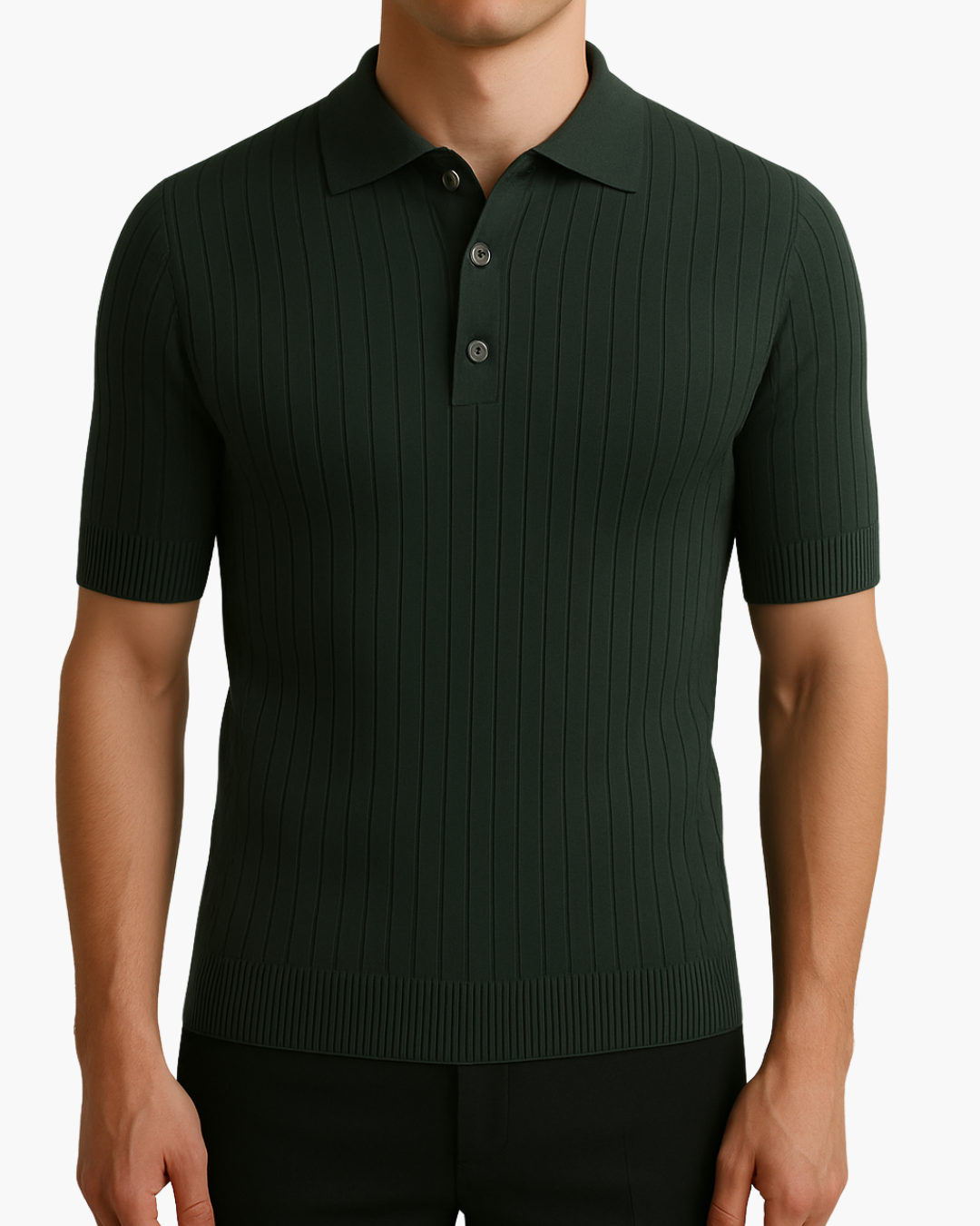 Lenoir™ | Polo en maille à manches courtes