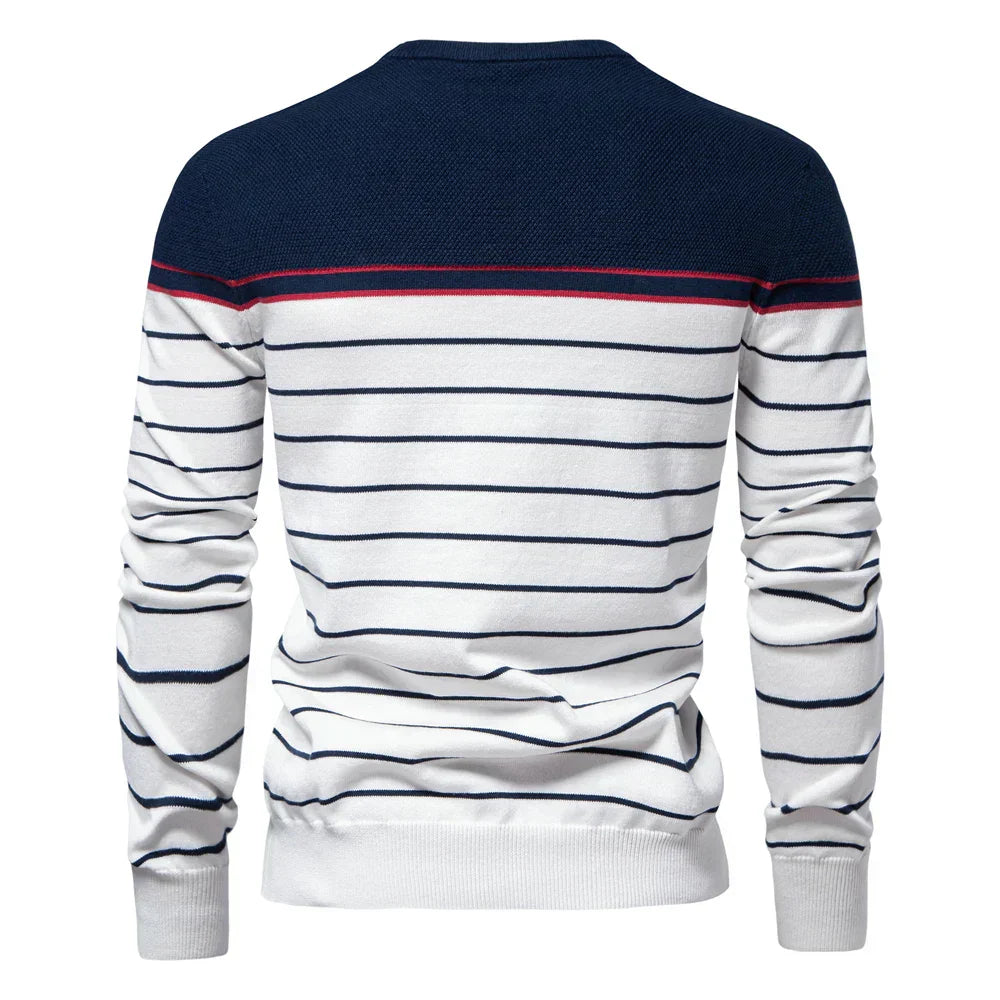 Lenoir™ | Pull pour homme avec motif rayé