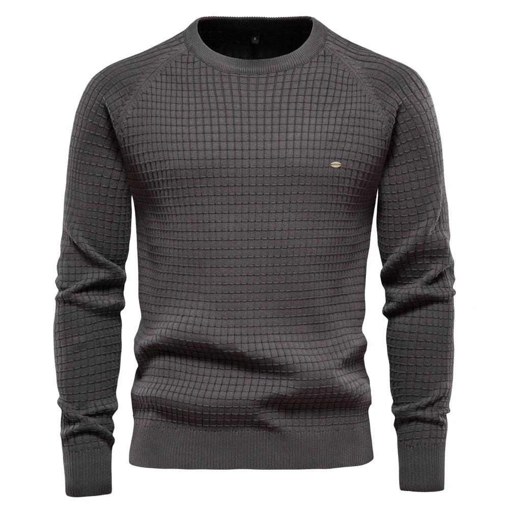 Lenoir™ | Pull pour homme à motif à carreaux