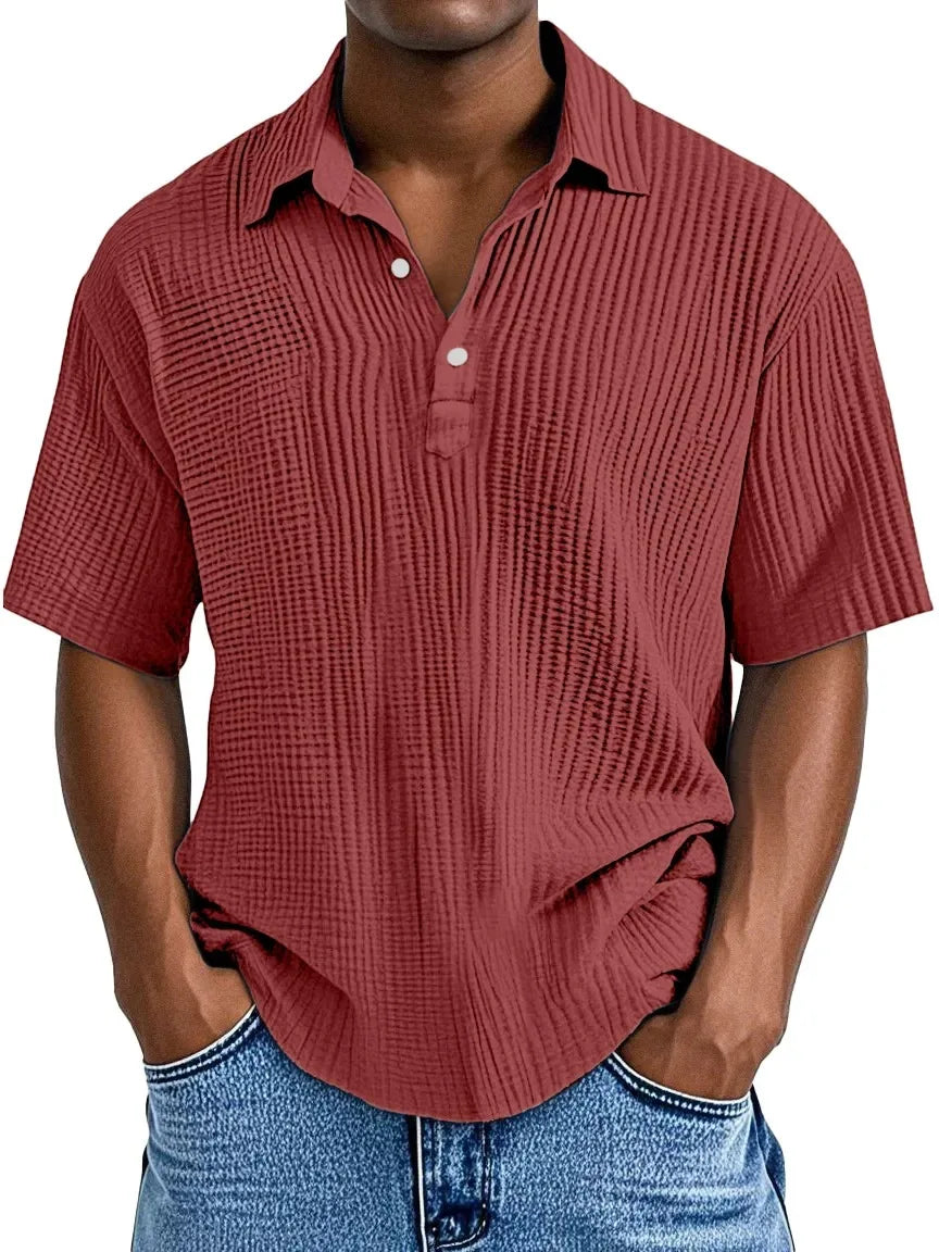 Cazel | Chemise d'été rétro pour homme