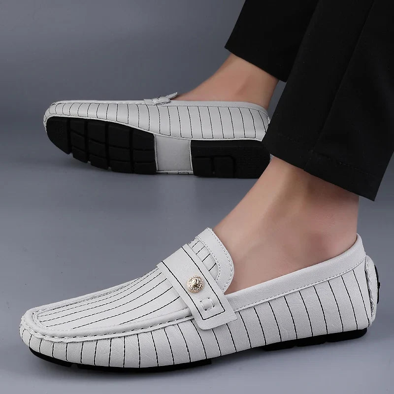 Lenoir™ | Mocassins Marlon en cuir