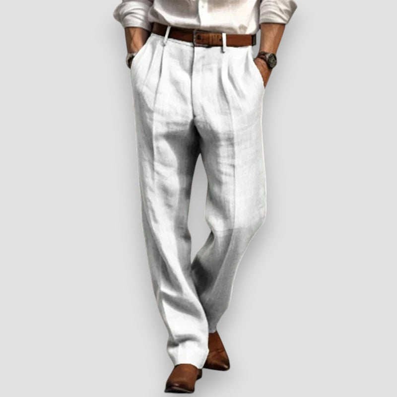 Lenoir™ | Pantalon classique en lin