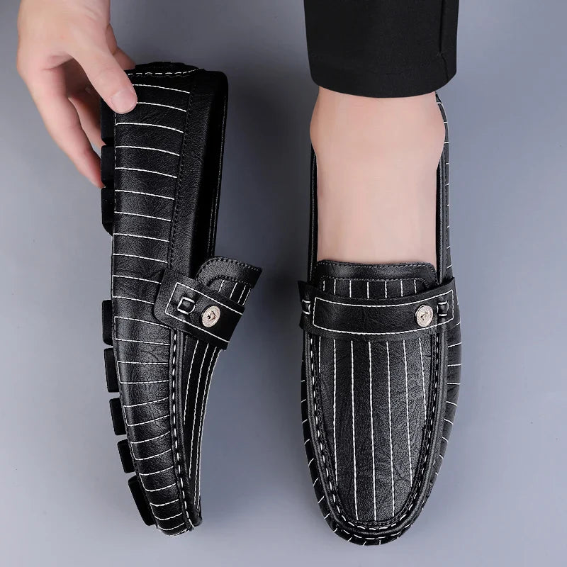 Lenoir™ | Mocassins Marlon en cuir