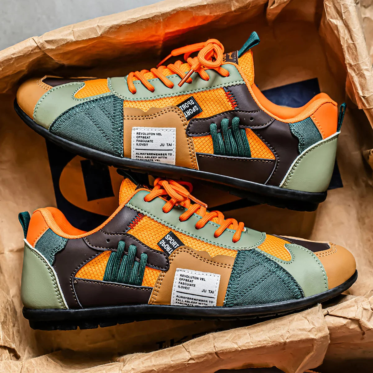 Cazel | Baskets rétro colorées