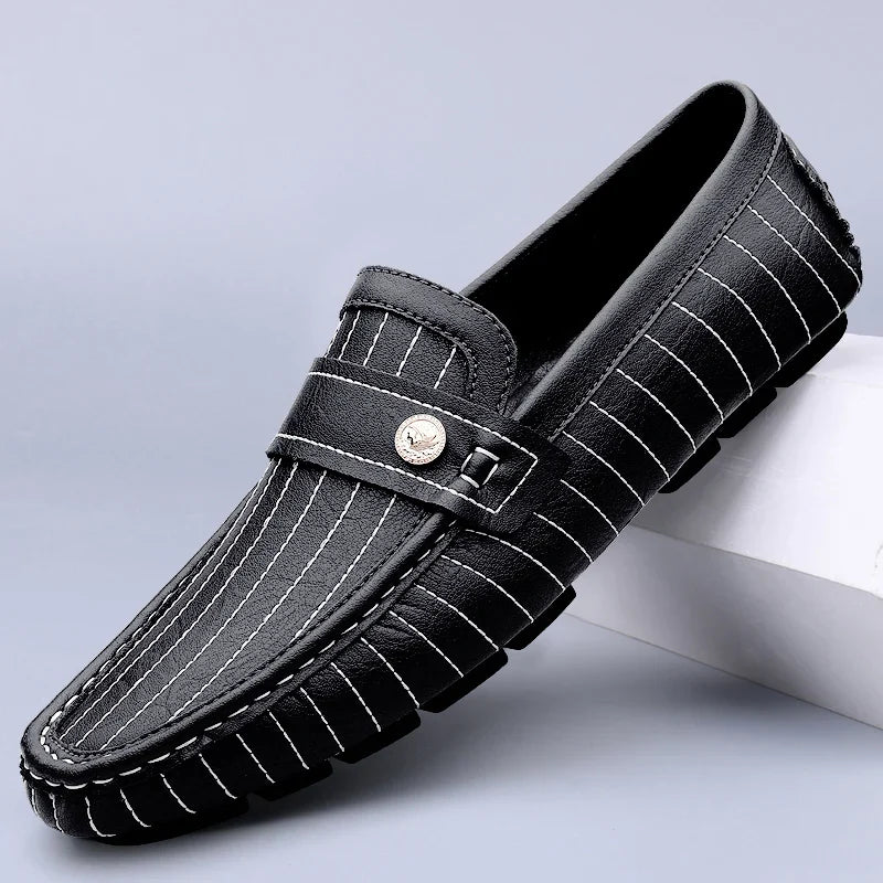Lenoir™ | Mocassins Marlon en cuir