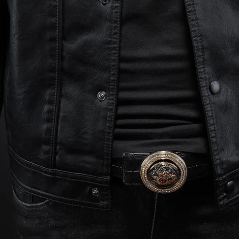 Lenoir™ | Veste ajustée en cuir