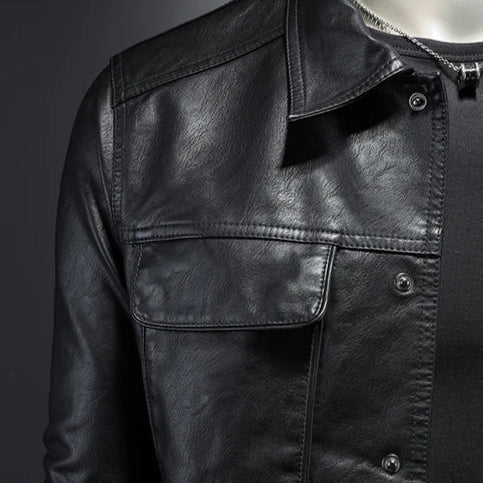 Lenoir™ | Veste ajustée en cuir